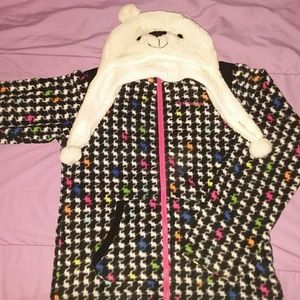 Columbia Jacket and Polar bear hat